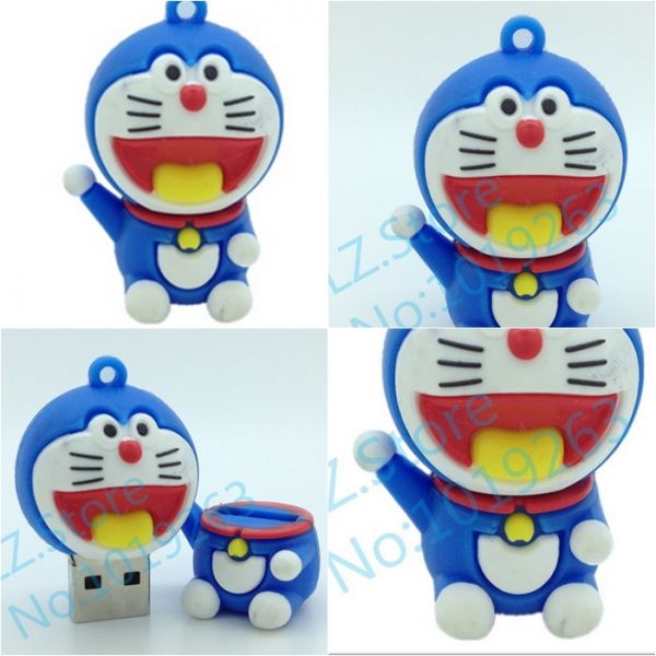 Pen Drive 4GB Doraemon - FRETE GRATIS