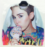 Moletom Miley Cyrus 4 - FRETE GRATIS