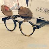 Óculos Vintage 2 Lentes Leopardo - FRETE GRATIS